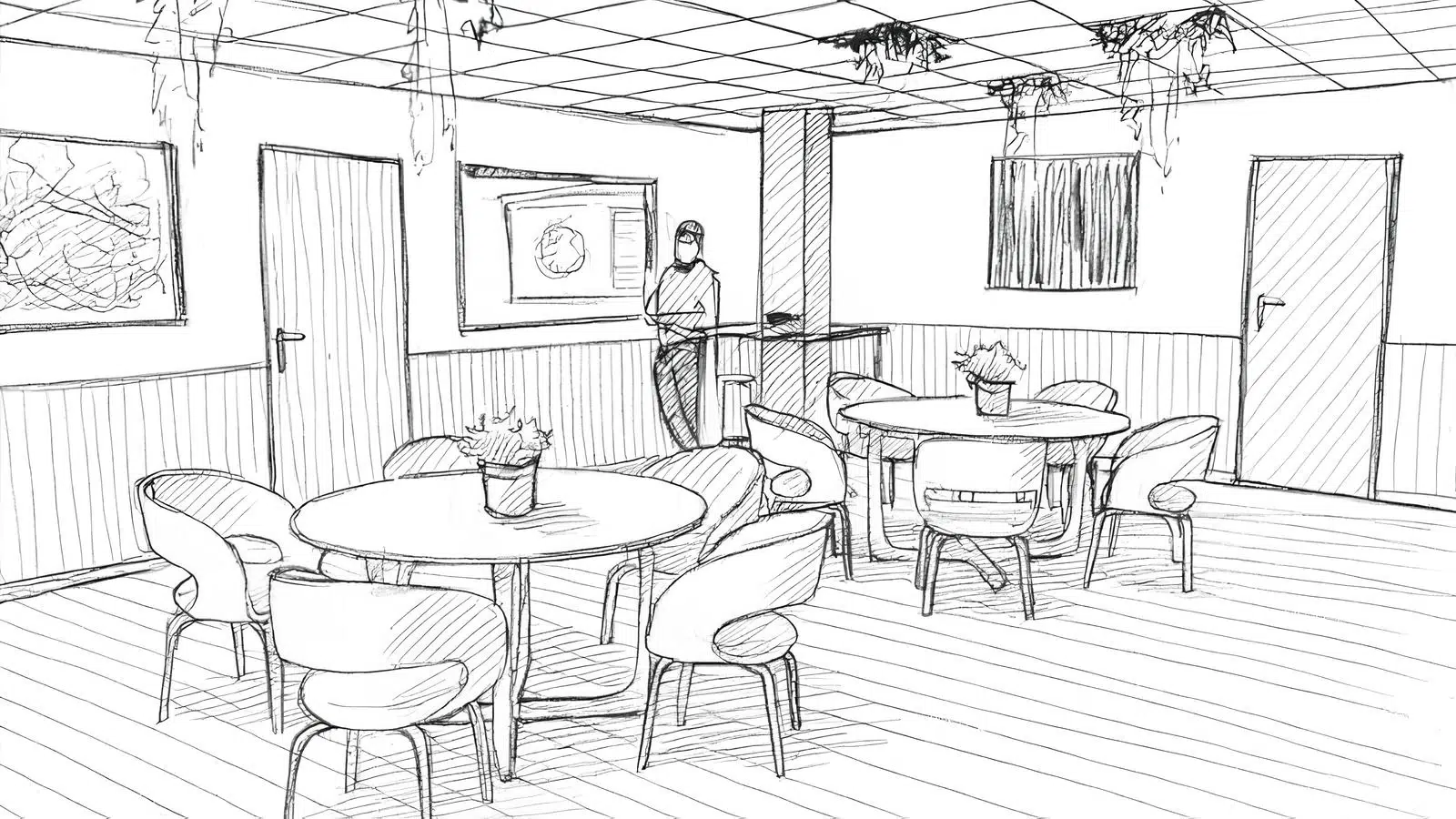 Des espaces repensés pour un  centre de formation :